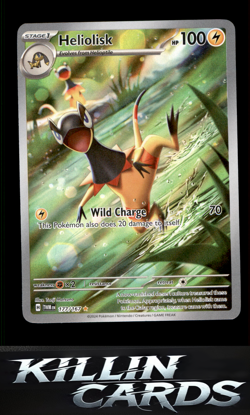 Heliolisk - 177/167 177/167 Pokemon Illustration Rare SV06: Twilight Masquerade - Image 1