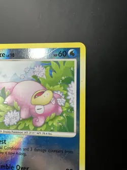 2008 Pokemon Diamond & Pearl Great Encounters Slowpoke Reverse Holo #82/106 - Image 4