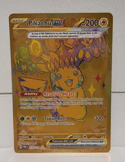 Pokemon Pikachu Ex 179/131 Sv: Prismatic Evolutions Hyper Rare Full Art Holo 20… - Image 1