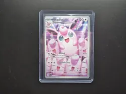 Wigglytuff Pokemon TCG Illustration Rare Holo Phantasmal Flames Me:02 105/094 - Image 1