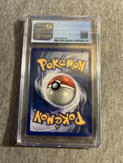1999 Pokemon Fossil Unlimited Zapdos #15 Error Holo Pattern CGC 6.5 - Image 2