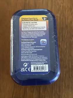 Pokemon Kanto Power Mini Tin Mew Psyduck Factory Sealed Tin - 2 Booster Packs - Image 2