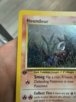 Pokemon Houndour Neo Discovery 1st Edition Holo Rare #5 - Image 5