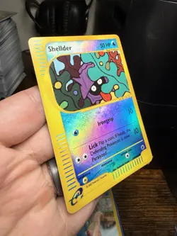 Pokemon Shellder 129/165 Expedition Base Set Reverse Holo - Image 2