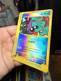 Pokemon Shellder 129/165 Expedition Base Set Reverse Holo - Image 3