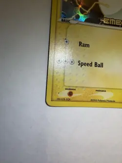 Pokemon TCG Voltorb EX Emerald Reverse Holo Common 71/106 2005 50 HP - Image 3