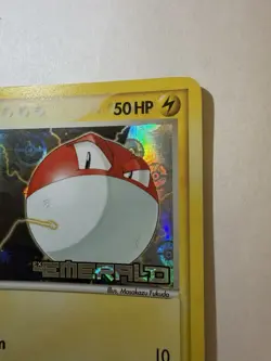 Pokemon TCG Voltorb EX Emerald Reverse Holo Common 71/106 2005 50 HP - Image 5