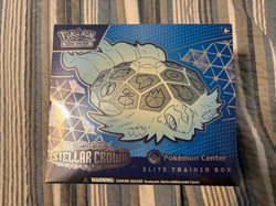 FACTORY SEALED Pokemon TCG Stellar Crown Pokemon Center ETB Elite Trainer Box - Image 1