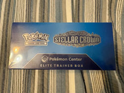 FACTORY SEALED Pokemon TCG Stellar Crown Pokemon Center ETB Elite Trainer Box - Image 3
