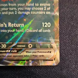 Pokemon Team Rocket's Crobat ex 122/182 DRI Double Rare Prize Pack - Image 4