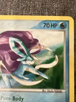 2005 Suicune 030 Pokemon TCG Black Star Holo Rare Promo - Image 3