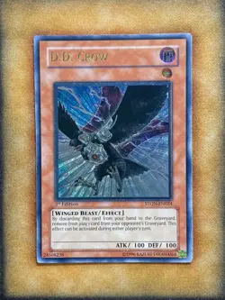 Yugioh D.D. Crow STON-EN024 Ultimate Rare 1st Ed NM - Image 1