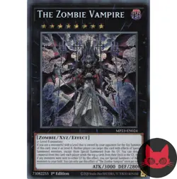 Yugioh The Zombie Vampire MP23-EN024 Secret Rare 1st Edition NM - Image 1