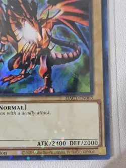 Yugioh! LP Red-Eyes Black Dragon - HAC1-EN003 - Ultra Rare - 1st Edition (Duel T - Image 5