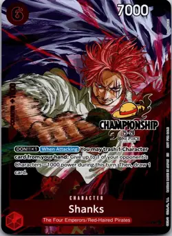 Shanks (CS 25-26 Event Pack) PR One Piece Promotion Cards P-083 NM - Image 1