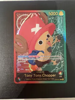 One Piece OP08-001 Tony Chopper EB02 Alt Art Alternate SPR - Image 1