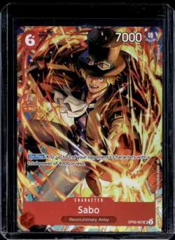 2025 One Piece Illustration Box Volume 5 Sabo Super Rare #OP05-007 - Image 1