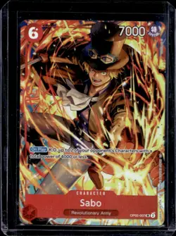 2025 One Piece Illustration Box Volume 5 Sabo Super Rare #OP05-007 - Image 1