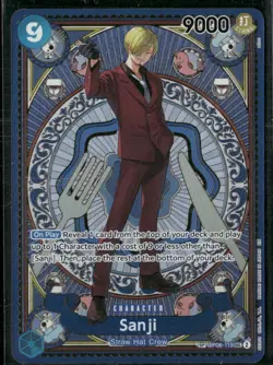 Sanji (SP) A Fist of Divine Speed Secret Rare tcg #OP06-119 - Image 1