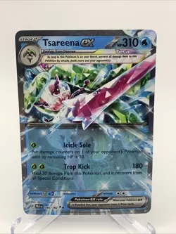Pokemon TCG | Tsareena ex - 046/182 Paradox Rift Double Rare Card NM - Image 2
