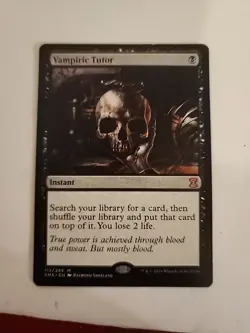 MTG Vampiric Tutor the List Reprints EMA-EN Regular Card 112/249 - Image 2
