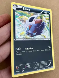 Pokemon Zorua BW12 Black & White Star Promo Holo Card - Image 3