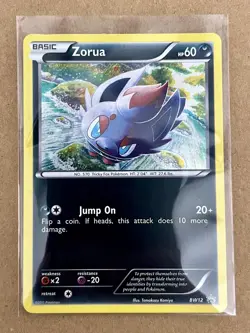 Pokemon Zorua BW12 Black & White Star Promo Holo Card - Image 5