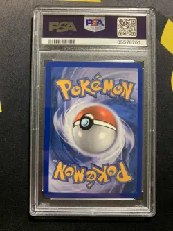 PSA 9 Houndoom 5/90 -Crosshatch Promo Pokemon Card- Pokemon League (2c) - Image 4