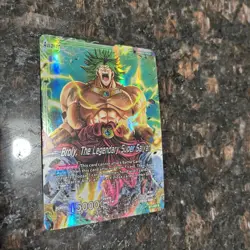 Broly the Legendary Super Saiyan Leader Foil Dragon Ball Super Card Game | NM - Image 3