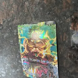 Broly the Legendary Super Saiyan Leader Foil Dragon Ball Super Card Game | NM - Image 5