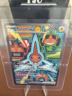 Pokemon Cards Rotom ex 126/094 Phantasmal Flames Special Illustration Rare NM - Image 1