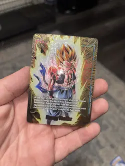 Dragon Ball Super Card Game 2nd Anniversary GOLD Energy Marker E-129 SSJ Gogeta - Image 3