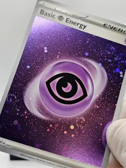 Pokemon - Psychic Energy Card SVE 005 - Pokemon 151 Cosmic Holo (Triple Swirl) - Image 2