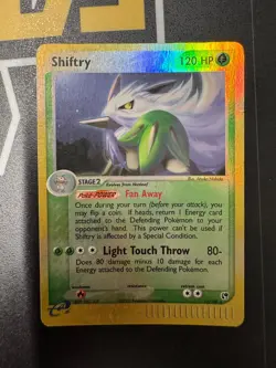 Pokemon Shiftry EX Sandstorm 12/100 Reverse Ultra Rare Holo Card - Image 1