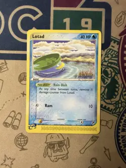Lotad 66/100 - EX Sandstorm Common Non Holo Pokemon Card - Image 3
