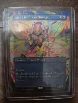 Glen Elendra Archmage Foil Magic Card Secret Lair Promo, Near Mint Condition - Image 1