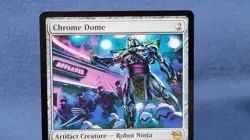 Chrome Dome Teenage Mutant Ninja Turtles 172 MTG NM - Image 2