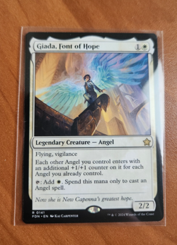 Magic MTG Giada, Font of Hope 0141 Regular Rare - NM condition - Image 1