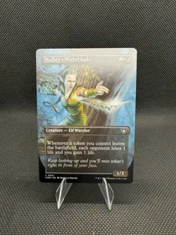 Nadier's Nightblade (Borderless) Commander Masters Regular - Image 1