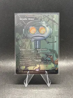 Metallic Mimic Full Art Foil Mythic 0016 NM Magic The Gathering TMNT - Image 1