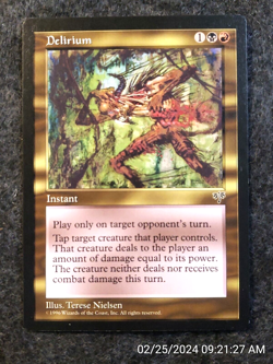 Delirium - NM - Mirage - MTG Magic The Gathering x1 (DS3D1E1) - Image 1
