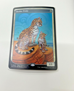 Ocelot Pride Store Championship Full Art Textless Foil Promo English MTG Magic - Image 1