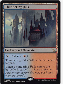 Thundering Falls MKM 269 Normal English NM - MTG - Image 1