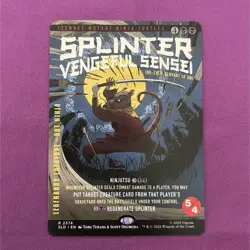 Splinter, Vengeful Sensei NonFoil TMNT Secret Lair Last Ronin Ink-Eyes - Image 1