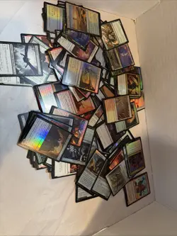165 Near Mint MTG Magic the Gathering Foil/Holo Lot (Mullti-Color) Unsearched - Image 3
