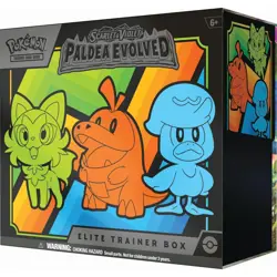 Pokemon TCG Scarlet & Violet - Paldea Evolved Elite Trainer Box - 9 Pks - Image 2
