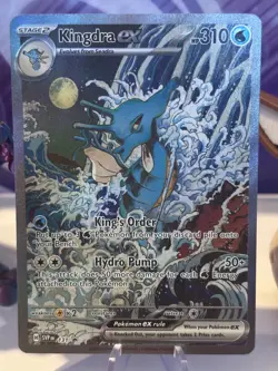 Pokemon Kingdra Ex 131 S&V Black Star Promo Mint Condition UK seller - Image 2