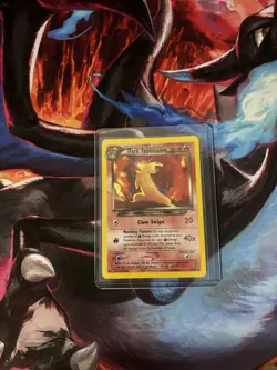 Pokemon TCG Dark Typhlosion Neo Destiny 10/105 Holo Rare Unlimited - Image 1