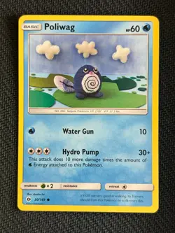 Poliwag~ Cute Asako Ito Crochet Pokemon Cards - Image 1