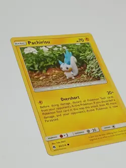 Pachirisu 80/214 Common Yuka Morii SM - Lost Thunder Pokemon Card - Image 2